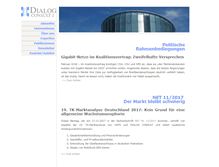 Tablet Screenshot of dialog-consult.com